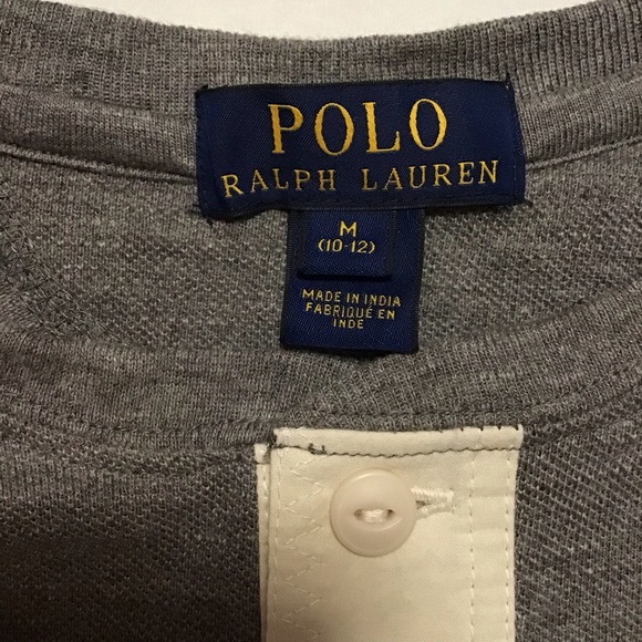 Polo Ralph Lauren boys henley shirt long sleeve - Picture 8 of 10